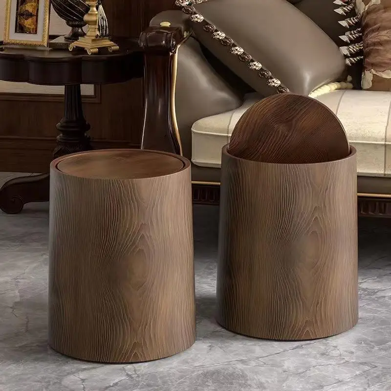 Chinese Style Retro Wood Grain Large Capacity Trash Can for Home Living Room Kitchen Bathroom Hotel Plastic round Body Bin
Chinese Style Retro Wood Grain Large Capacity Trash Can for Home Living Room Kitchen Bathroom Hotel Plastic round Body Bin
