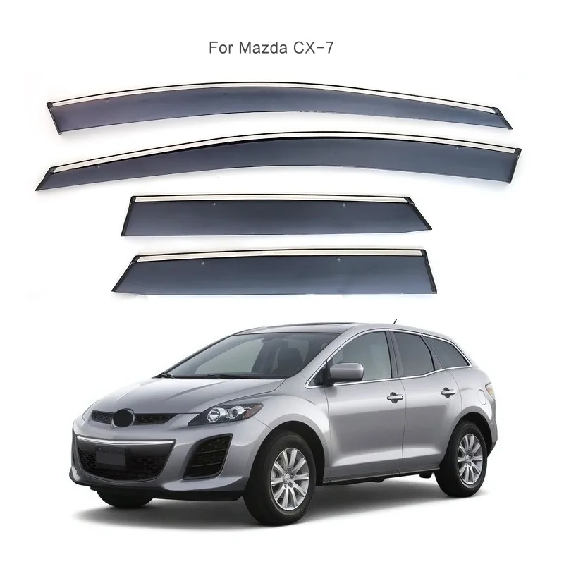 For Mazda CX-7 Window Visors Car Rain Guards Wind Deflectors Sun Vent Shade Auto Exterior Accessories
For Mazda CX-7 Window Visors Car Rain Guards Wind Deflectors Sun Vent Shade Auto Exterior Accessories