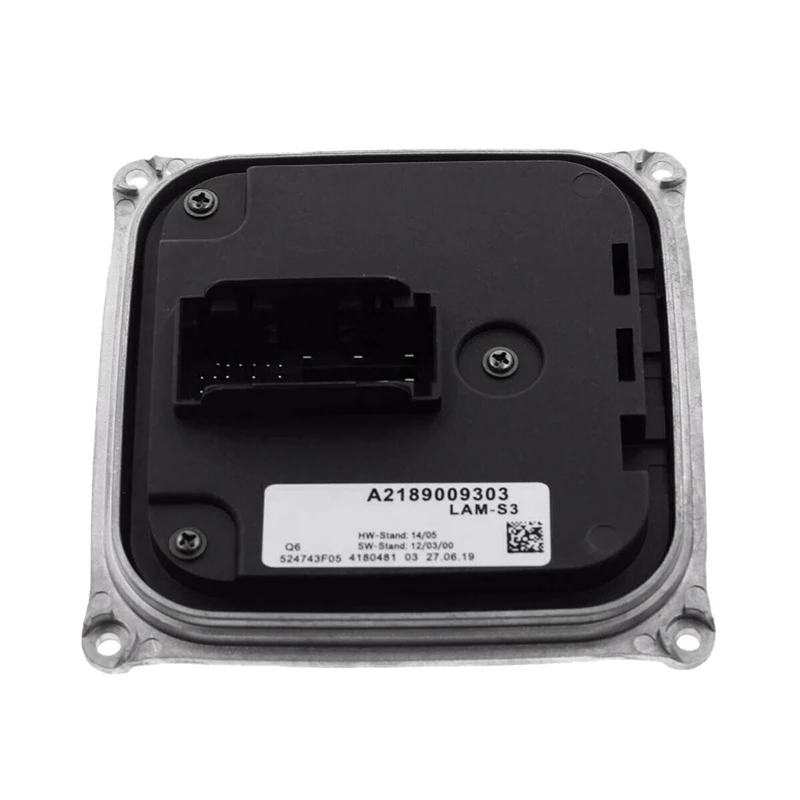 1PCS A2189009303B Headlight LED Ballast DRL Control Module Parts For Mercedes-Benz A CLA Class W176 W117 2014-2016 A1668203589
1PCS A2189009303B Headlight LED Ballast DRL Control Module Parts For Mercedes-Benz A CLA Class W176 W117 2014-2016 A1668203589