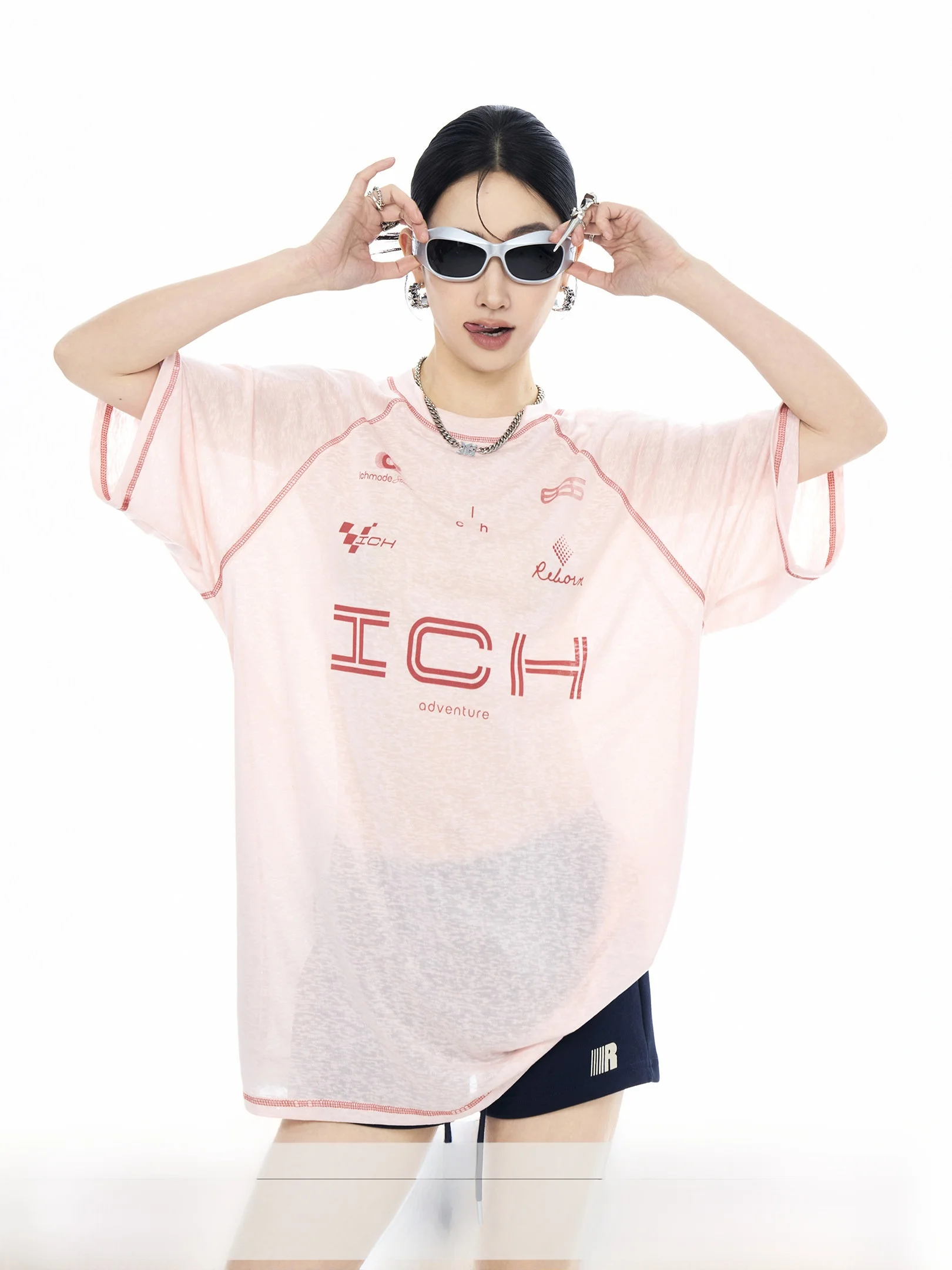 Ich Mode Women's Summer Short Sleeve T-Shirt Physical Sun Protection Printed Casual Loose Fit round Neck Regular Length
Ich Mode Women's Summer Short Sleeve T-Shirt Physical Sun Protection Printed Casual Loose Fit round Neck Regular Length