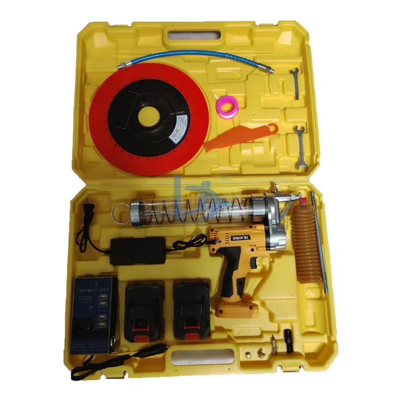 Factory Direct Sales Of High Quality Excavator Butter Gun Grease Gun Electric Butter Gun 2 Use
Factory Direct Sales Of High Quality Excavator Butter Gun Grease Gun Electric Butter Gun 2 Use