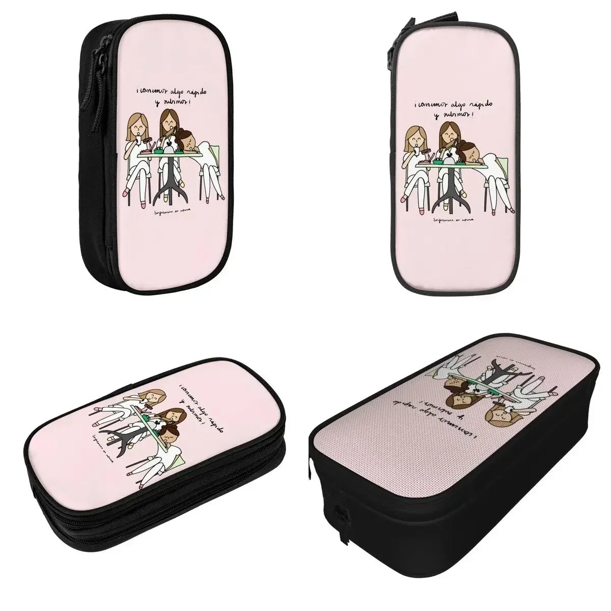 Enfermera En Apuros Pencil Cases Nurse Medical Pencil Box Pen Holder for Student Big Capacity Bag School Cosmetic Stationery
Enfermera En Apuros Pencil Cases Nurse Medical Pencil Box Pen Holder for Student Big Capacity Bag School Cosmetic Stationery