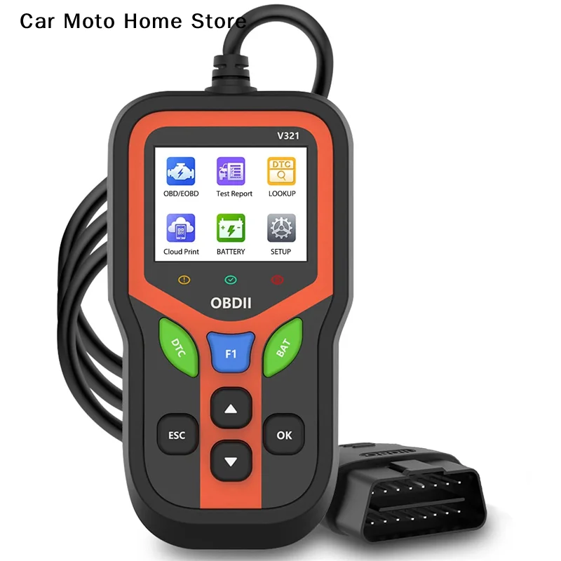 【DM】OBD2 Scanner Diagnostic Tool Code Reader Fault Code Scanner With Real-time Data Streaming Battery Testing And Code Clearing
【DM】OBD2 Scanner Diagnostic Tool Code Reader Fault Code Scanner With Real-time Data Streaming Battery Testing And Code Clearing