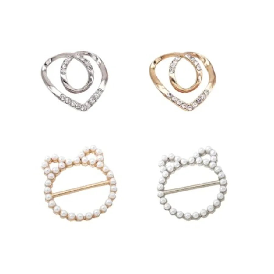 VivianandCD Scarf Ring Set for Women, Shirt Clips for Women Clothing T Shirt Ties or Rings and Women's Fashion Metal/Pearl Butt
VivianandCD Scarf Ring Set for Women, Shirt Clips for Women Clothing T Shirt Ties or Rings and Women's Fashion Metal/Pearl Butt