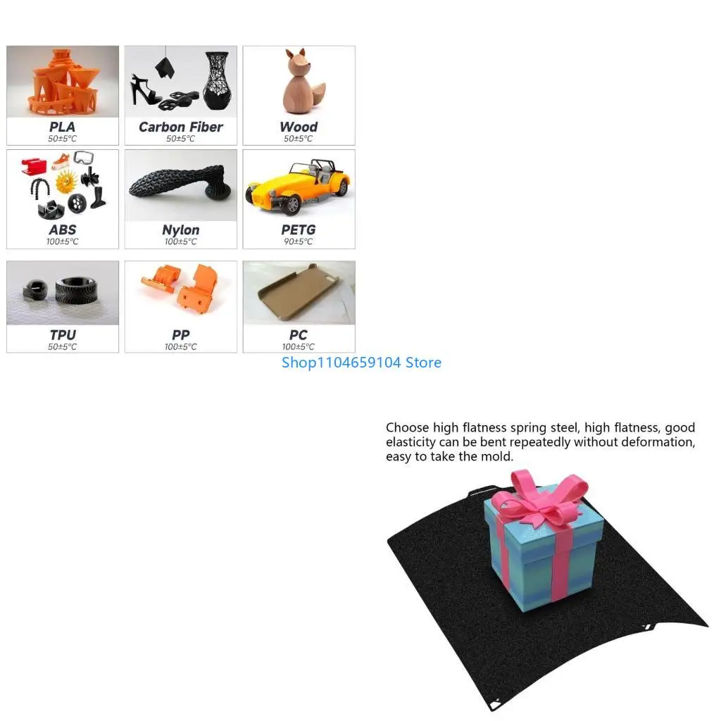 Дополнительная толстая простыня для 3D-принтера размером 260x271 мм, двойной слой PEI, клей для быстрого отсоединения
Дополнительная толстая простыня для 3D-принтера размером 260x271 мм, двойной слой PEI, клей для быстрого отсоединения