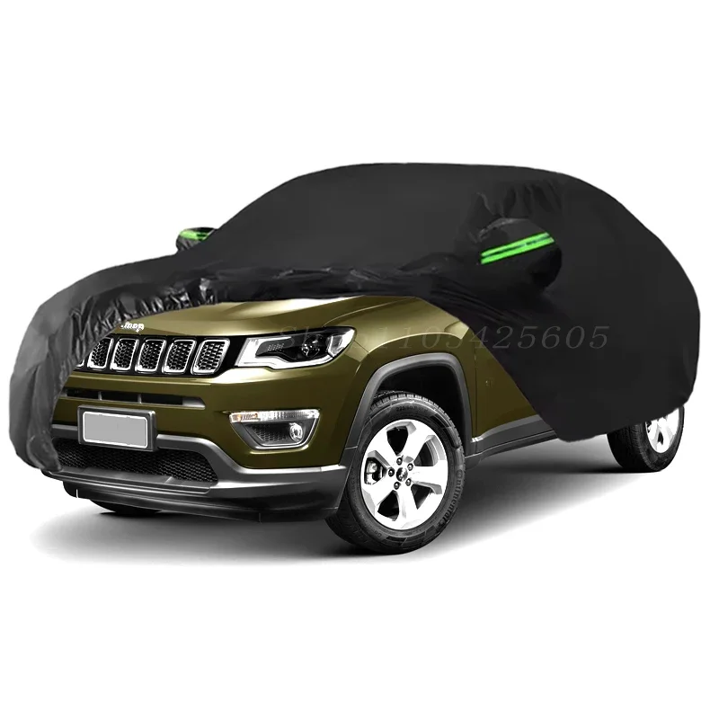 For JEEP Compass Outdoor Protection Full Car Covers Snow Cover Sunshade Waterproof Dustproof Exterior Car Accessories
For JEEP Compass Outdoor Protection Full Car Covers Snow Cover Sunshade Waterproof Dustproof Exterior Car Accessories