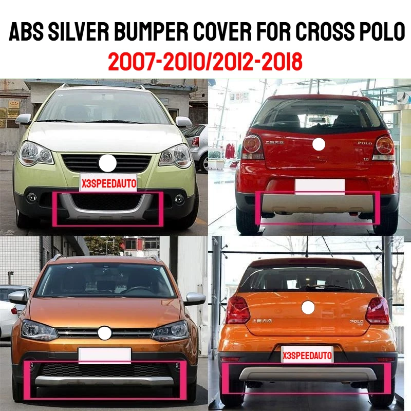 For Volkswagen CROSS POLO Hatchback 2007-2010/2012-2018 Factory Style ABS Front+Rear Bumper Diffuse Front rear lip Guard Cover
For Volkswagen CROSS POLO Hatchback 2007-2010/2012-2018 Factory Style ABS Front+Rear Bumper Diffuse Front rear lip Guard Cover