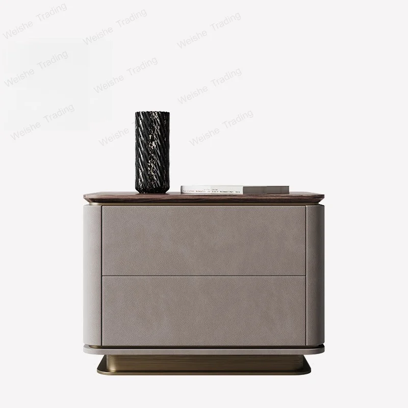 Light luxury solid wood bedside table Large flat modern simple black walnut bedside table
Light luxury solid wood bedside table Large flat modern simple black walnut bedside table