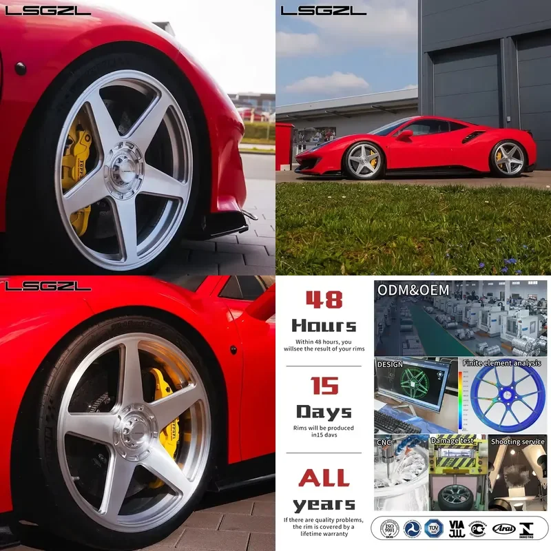 i LSGZL Forged Monoblock 5x114.3 6x139.7 15-26 Inch Custom Product Alloy Rim for M3 Car Wheels
i LSGZL Forged Monoblock 5x114.3 6x139.7 15-26 Inch Custom Product Alloy Rim for M3 Car Wheels