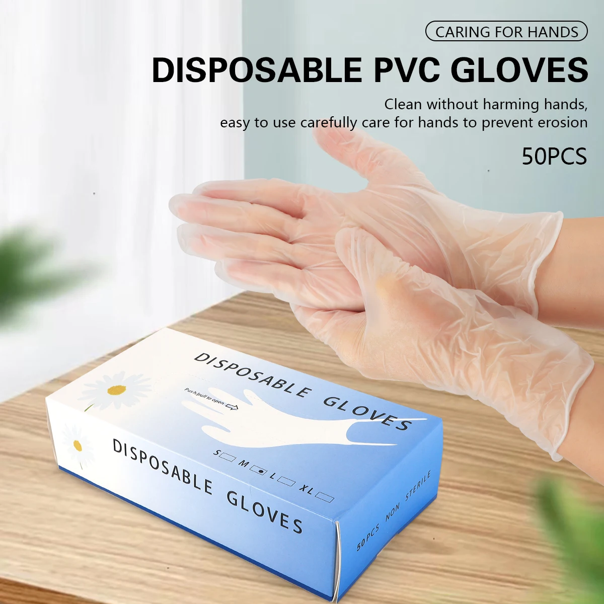 50PCS Disposable Gloves Salon Hairdressing Heat Resistant Kitchen Cleaning Manicure Tattoo Embroidery Household Tool
50PCS Disposable Gloves Salon Hairdressing Heat Resistant Kitchen Cleaning Manicure Tattoo Embroidery Household Tool