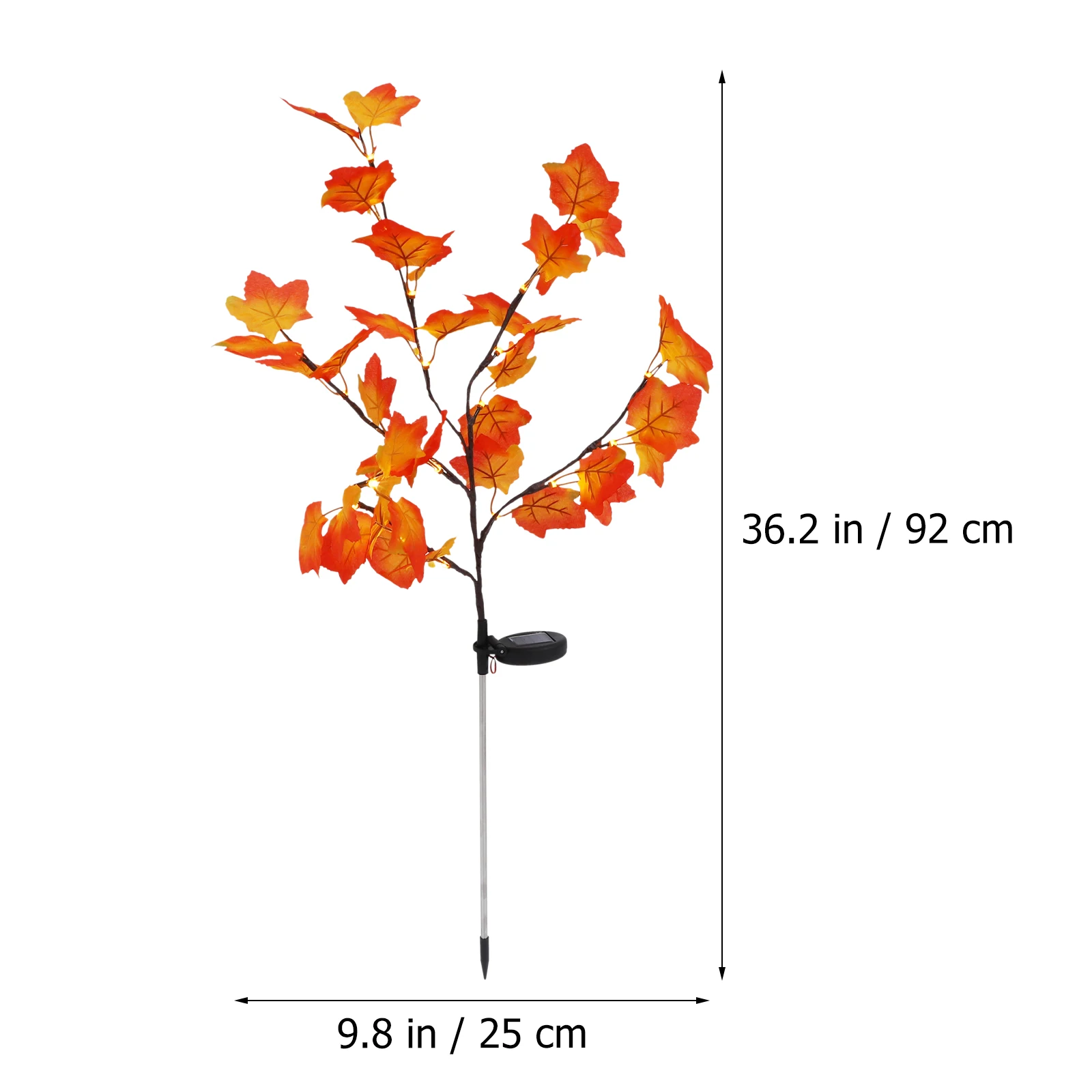 Solar Garden Light Maple Branch Lamp Outdoor Decorative Ground Insert Light for Parks Courtyards Energy Saving Plastic
Solar Garden Light Maple Branch Lamp Outdoor Decorative Ground Insert Light for Parks Courtyards Energy Saving Plastic