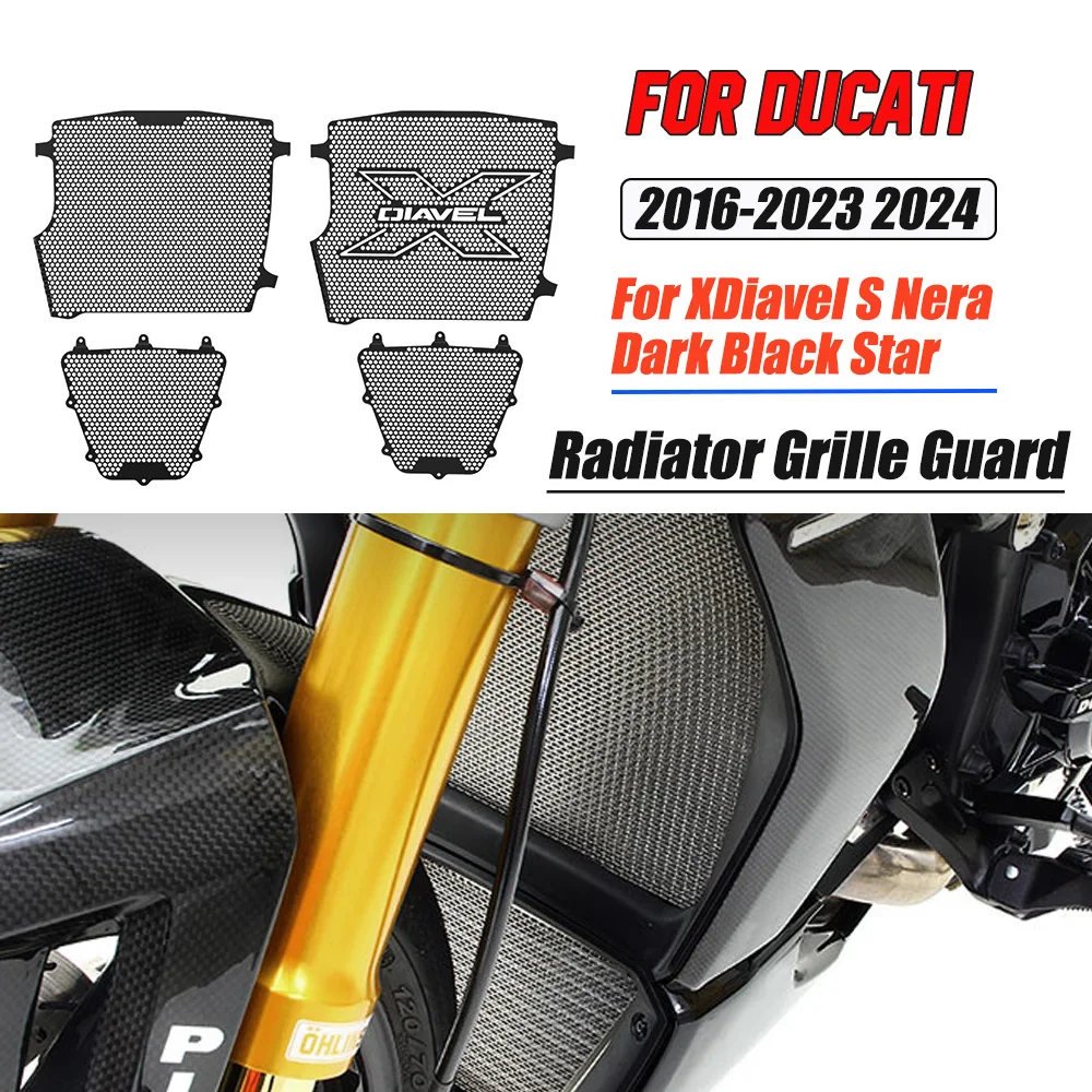 Motocycle Radiator Grille Cover Water Tank Guard Protection FOR Ducati XDiavel S Nera Dark Black Star 2016-2024 Oil Cooler Guard
Motocycle Radiator Grille Cover Water Tank Guard Protection FOR Ducati XDiavel S Nera Dark Black Star 2016-2024 Oil Cooler Guard