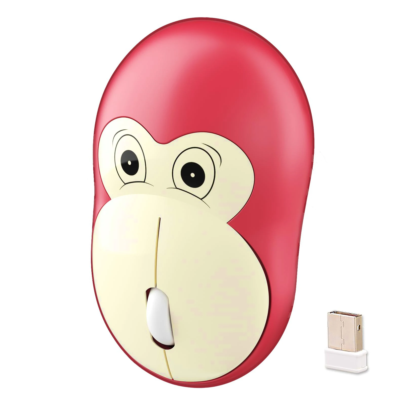 Cute Monkey Wireless Mouse Silent Cartoon Animal Shape Mause Candy Colors Kawaii Mice for Laptop PC Computer Friends Kids Gift
Cute Monkey Wireless Mouse Silent Cartoon Animal Shape Mause Candy Colors Kawaii Mice for Laptop PC Computer Friends Kids Gift