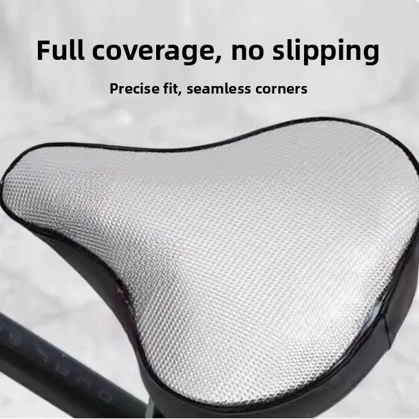 Waterproof Leather Bike Cushion Cover Universal for All Seasons Normal Bicycle Pad Cover Bicycle Riding Essentials
Waterproof Leather Bike Cushion Cover Universal for All Seasons Normal Bicycle Pad Cover Bicycle Riding Essentials