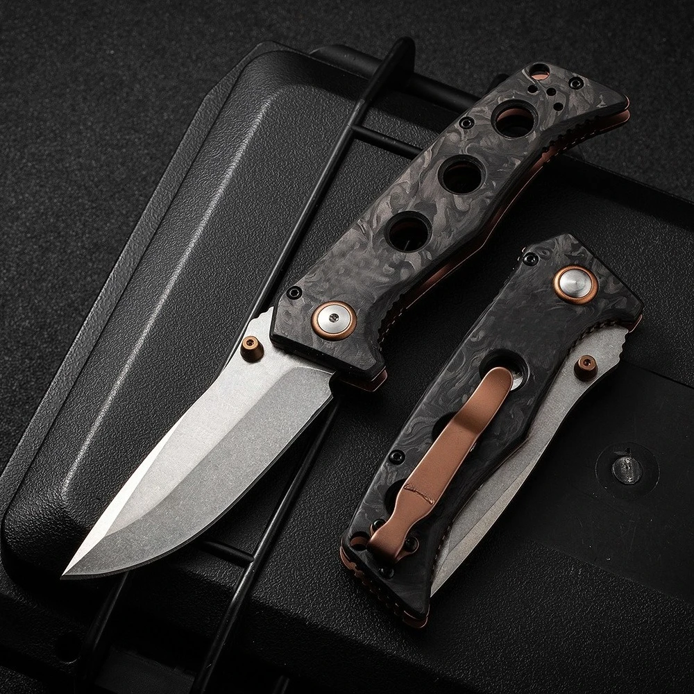 Складной нож портативный BM273-03 с ручкой из углеродного волокна уличный складной нож высокой твердости острый складной нож для кемпинга
Складной нож портативный BM273-03 с ручкой из углеродного волокна уличный складной нож высокой твердости острый складной нож для кемпинга