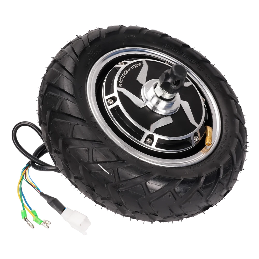 Electric Vehicle Scooter Generation Driving 10x3.0-6 Tyre Wheel for Electric Motorcycle Scooter 60KM/H 10 inch 48V 1200W Kit
Electric Vehicle Scooter Generation Driving 10x3.0-6 Tyre Wheel for Electric Motorcycle Scooter 60KM/H 10 inch 48V 1200W Kit
