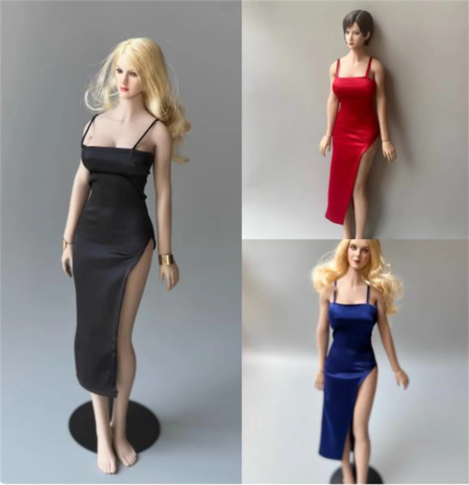 1/6 Satin bodycon split sexy dress Evening Dress toys clothes 12" TBl PH JIAOUDOLL figure Soldier Action Figure
1/6 Satin bodycon split sexy dress Evening Dress toys clothes 12" TBl PH JIAOUDOLL figure Soldier Action Figure