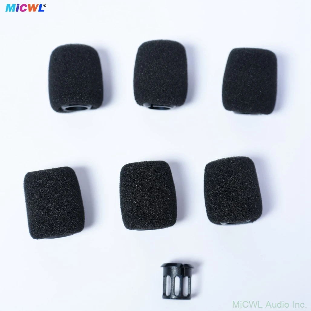 6Pcs/Lot Foam Cover Windscreen Sponge with Plastic Snap for Shure Beta98 MX412 MX418 Universal Fit Instrument Mic Gooseneck
6Pcs/Lot Foam Cover Windscreen Sponge with Plastic Snap for Shure Beta98 MX412 MX418 Universal Fit Instrument Mic Gooseneck