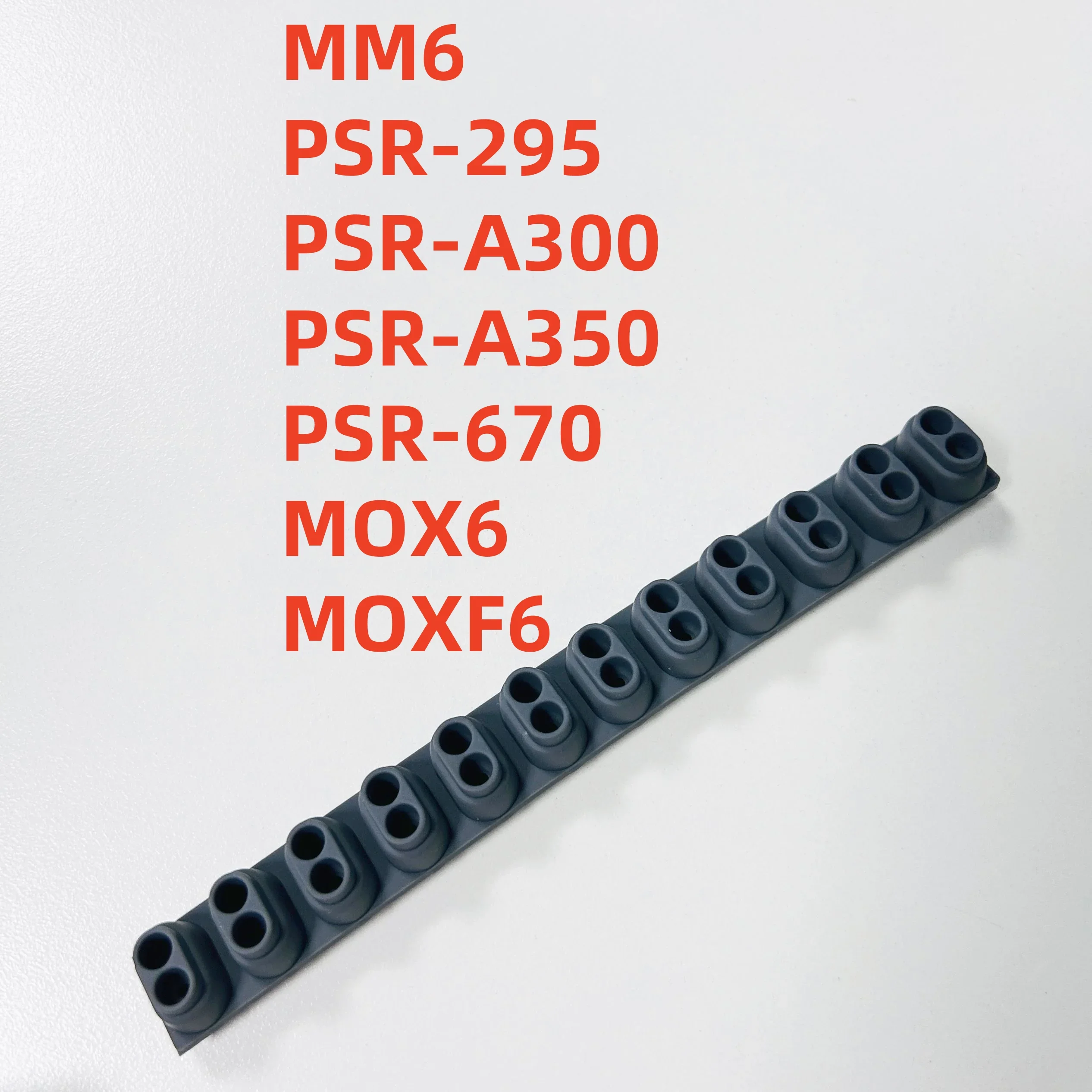 Проводящая резиновая контактная лента для ключей для Yamaha MM6 PSR-295 PSR-A300 PSR-A350 PSR-670 MOX6 MOXF6
Проводящая резиновая контактная лента для ключей для Yamaha MM6 PSR-295 PSR-A300 PSR-A350 PSR-670 MOX6 MOXF6