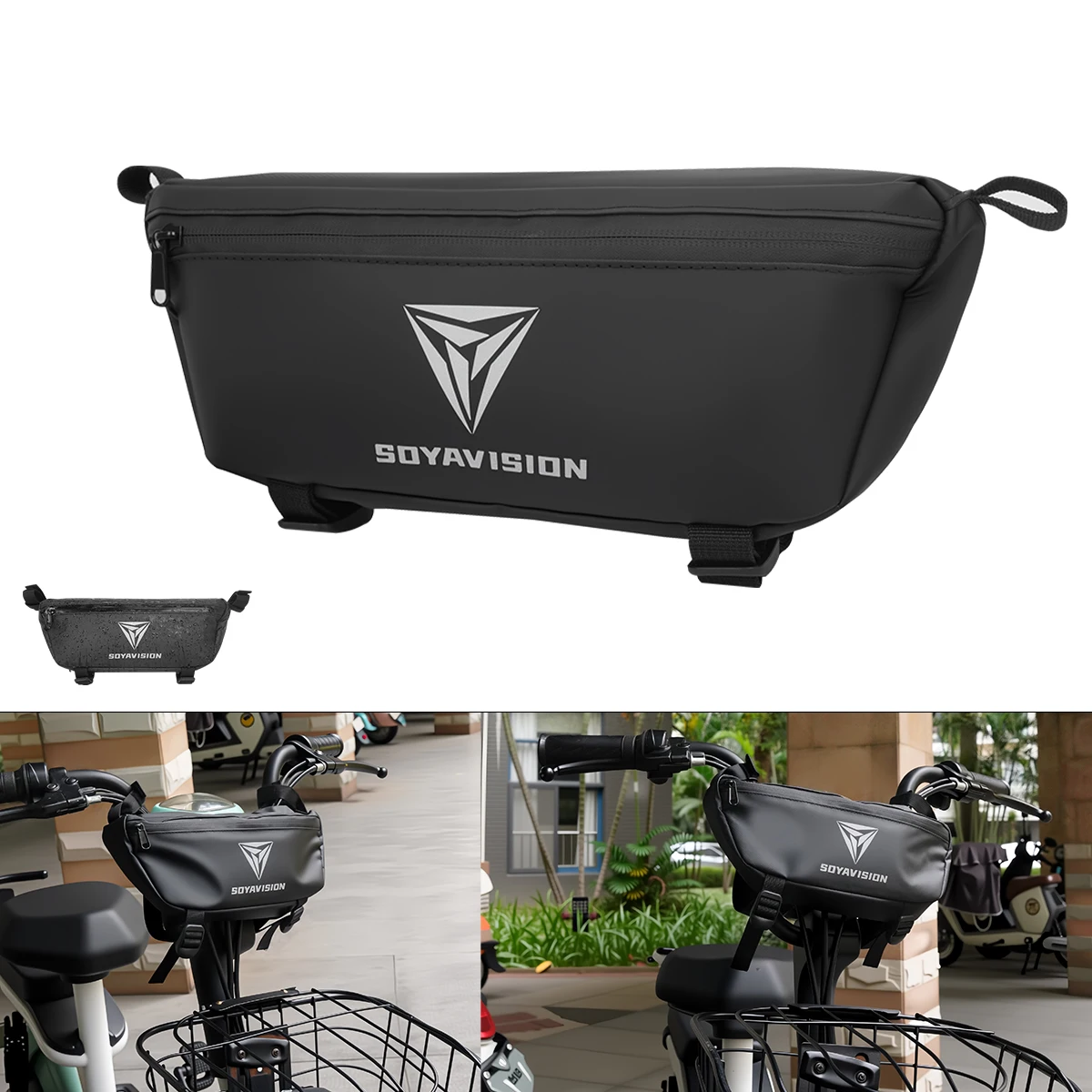 Universal Motorcycle Handlebar Bag for BMW R1200GS R1250GS LC Suzuki Waterproof Storage Handle Bar Bag Travel Tool Bag Frame Bag
Universal Motorcycle Handlebar Bag for BMW R1200GS R1250GS LC Suzuki Waterproof Storage Handle Bar Bag Travel Tool Bag Frame Bag