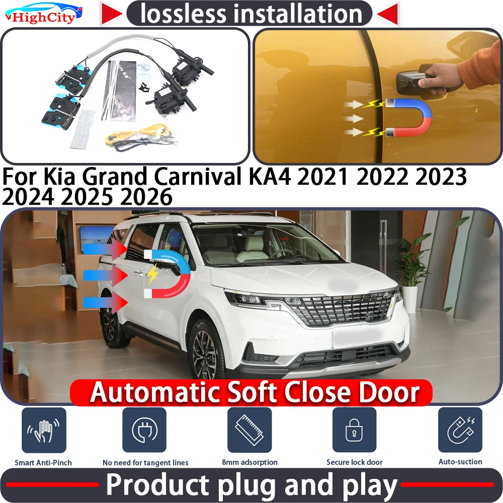 Closing Door Lock Actuator for Kia Grand Carnival KA4 2021 2022 2023 2024 2025 2026 Soft Close Power Latch System Auto Pull Door
Closing Door Lock Actuator for Kia Grand Carnival KA4 2021 2022 2023 2024 2025 2026 Soft Close Power Latch System Auto Pull Door