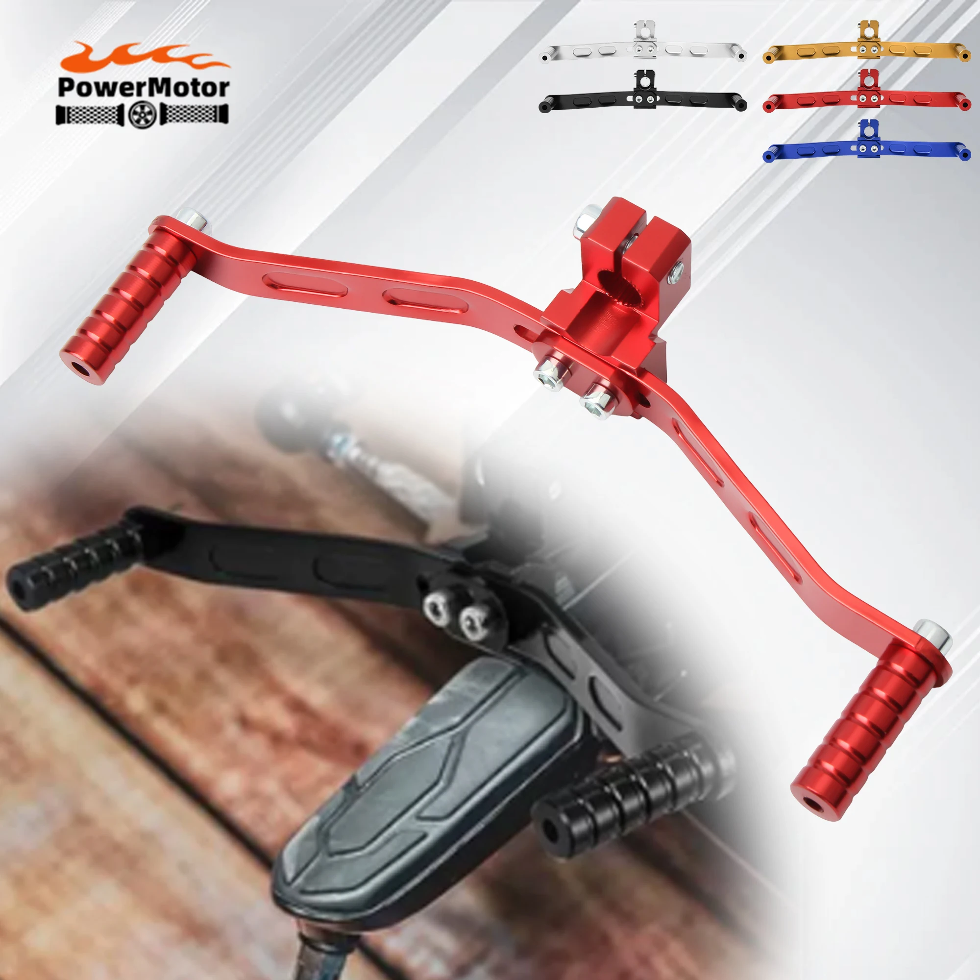 Motorcycle Aluminum Alloy Double Shift Lever Starter Lever Replacement Accessories Enduro Dirt Bike Gear Lever Modified Parts
Motorcycle Aluminum Alloy Double Shift Lever Starter Lever Replacement Accessories Enduro Dirt Bike Gear Lever Modified Parts