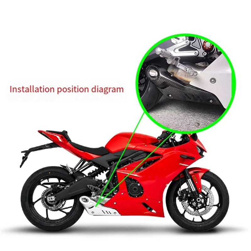 M0t-rMotorcycle Exhaust Silencer Exhaust Cover Carbon Fiber Protector Heat Shield Guard for KOVE 450RR
M0t-rMotorcycle Exhaust Silencer Exhaust Cover Carbon Fiber Protector Heat Shield Guard for KOVE 450RR