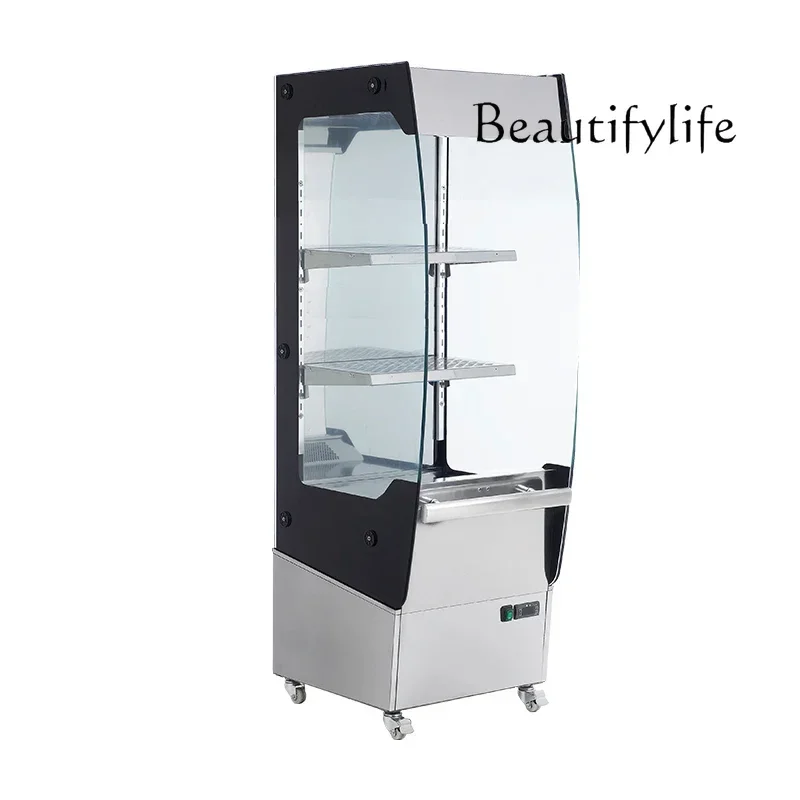 Vertical refrigerated display cabinet Open air cake Air-cooled preservation
Vertical refrigerated display cabinet Open air cake Air-cooled preservation