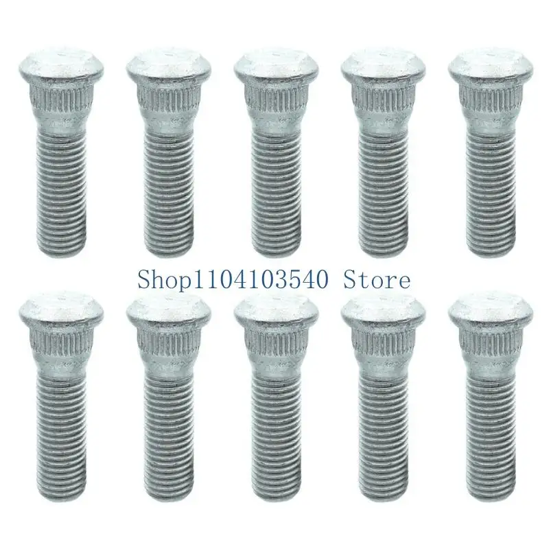 02DC 10 шт. колесные шпильки, гайки для шин, длина 49 мм и 12 мм 5 шпильки для колес, винт для ступицы шины, автомобильные
02DC 10 шт. колесные шпильки, гайки для шин, длина 49 мм и 12 мм 5 шпильки для колес, винт для ступицы шины, автомобильные