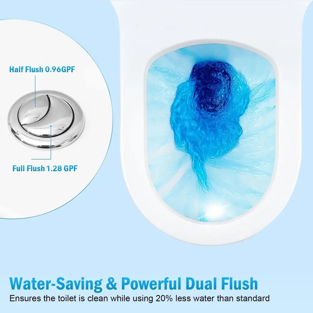 flush Macerating Toilet with Pump for Basement, Two Piece Toilet Kit, Dual Flush Toilet Tank, NanoGlaze Toilet Bowl, Water Ta
flush Macerating Toilet with Pump for Basement, Two Piece Toilet Kit, Dual Flush Toilet Tank, NanoGlaze Toilet Bowl, Water Ta