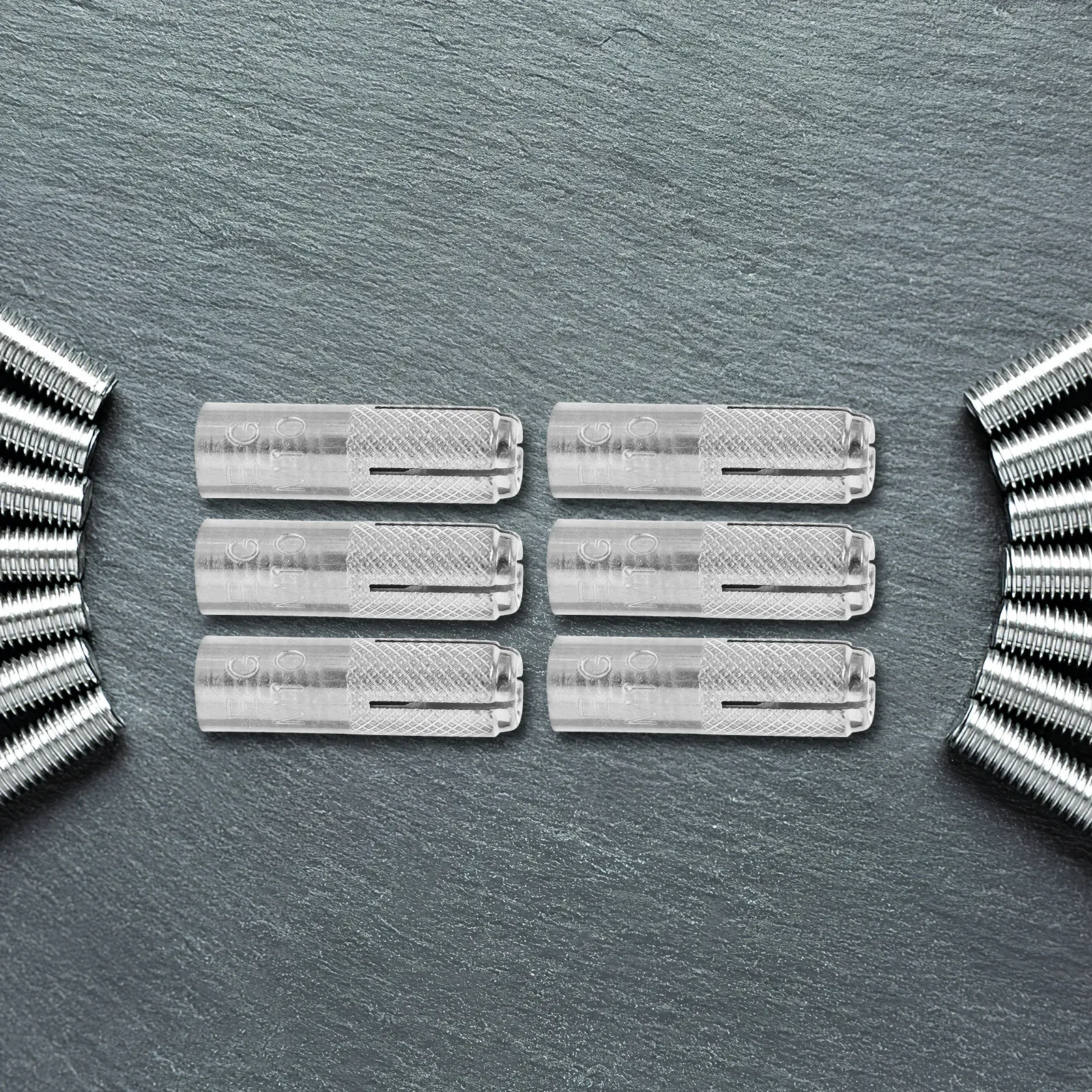 50Pcs Premium Knurled Drop-in Anchors for Concrete High-Strength Carbon Steel Expansion Bolts Heavy Duty Solid Concrete Anchors
50Pcs Premium Knurled Drop-in Anchors for Concrete High-Strength Carbon Steel Expansion Bolts Heavy Duty Solid Concrete Anchors