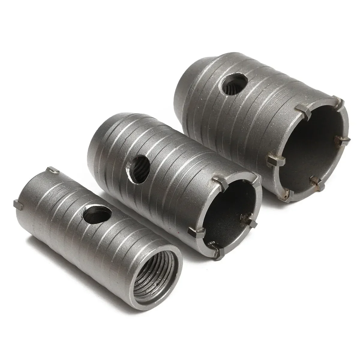 3 шт./компл. 30/40/50 мм SDS Plus хвостовик кольцевая пила резак для бетона, цемента, камня, стены, сверло с гаечным ключом, металлический твердосплавный наконечник, кольцевая пила
3 шт./компл. 30/40/50 мм SDS Plus хвостовик кольцевая пила резак для бетона, цемента, камня, стены, сверло с гаечным ключом, металлический твердосплавный наконечник, кольцевая пила