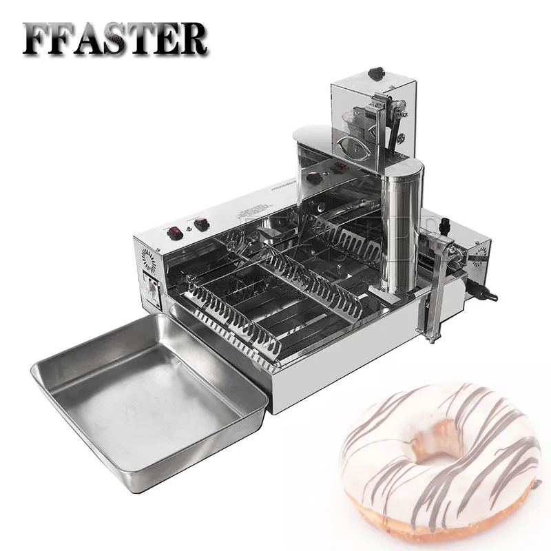 Commercial Automatic Donut Making Machine 5.5L Hopper Stainless Steel Doughnut Maker Fryer Kitchen Appliances
Commercial Automatic Donut Making Machine 5.5L Hopper Stainless Steel Doughnut Maker Fryer Kitchen Appliances