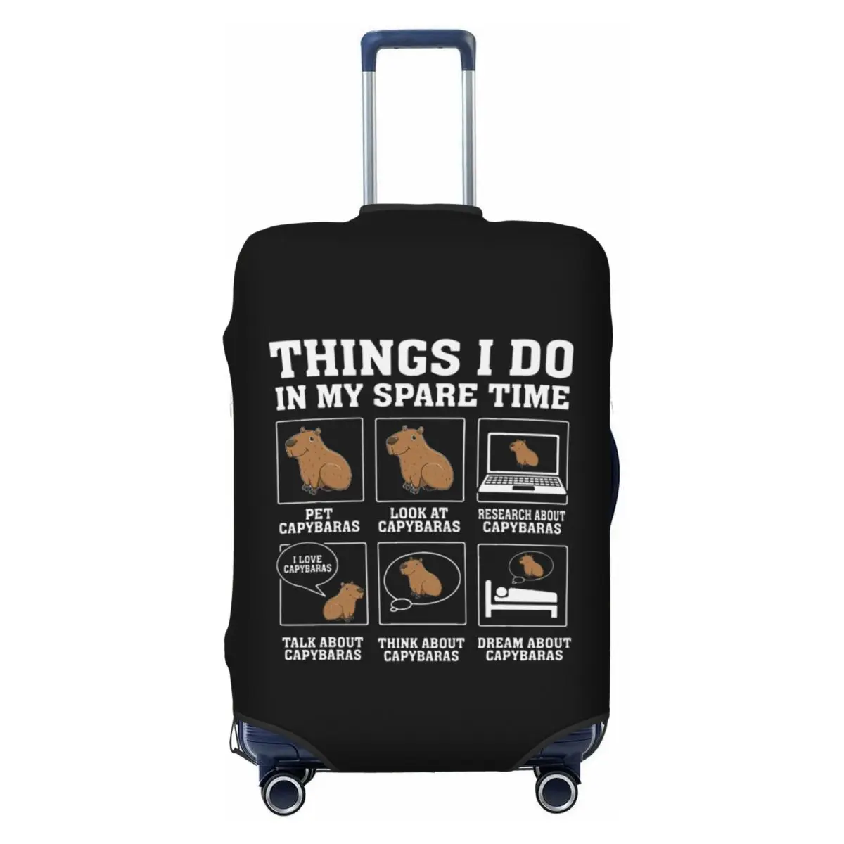 Funny Capibara Suitcase Cover Washable Luggage Covers Protector for 18-32 inch
Funny Capibara Suitcase Cover Washable Luggage Covers Protector for 18-32 inch