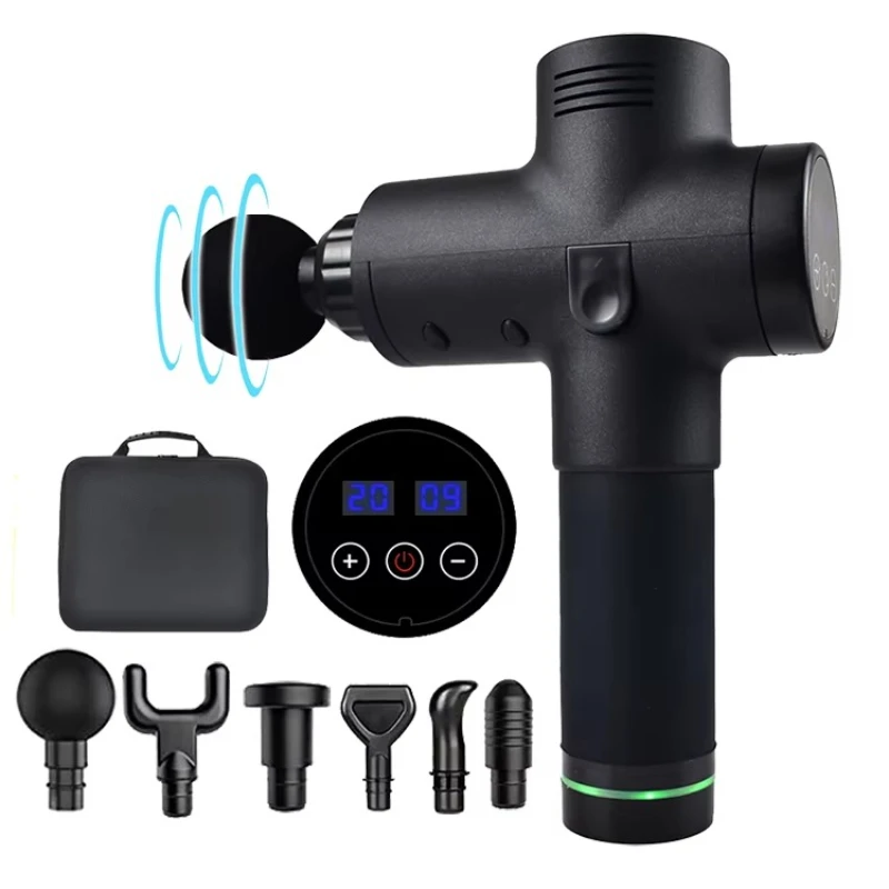 Handheld electric cordless body masajeador deep tissue vibration muscle fascia massage gun
Handheld electric cordless body masajeador deep tissue vibration muscle fascia massage gun