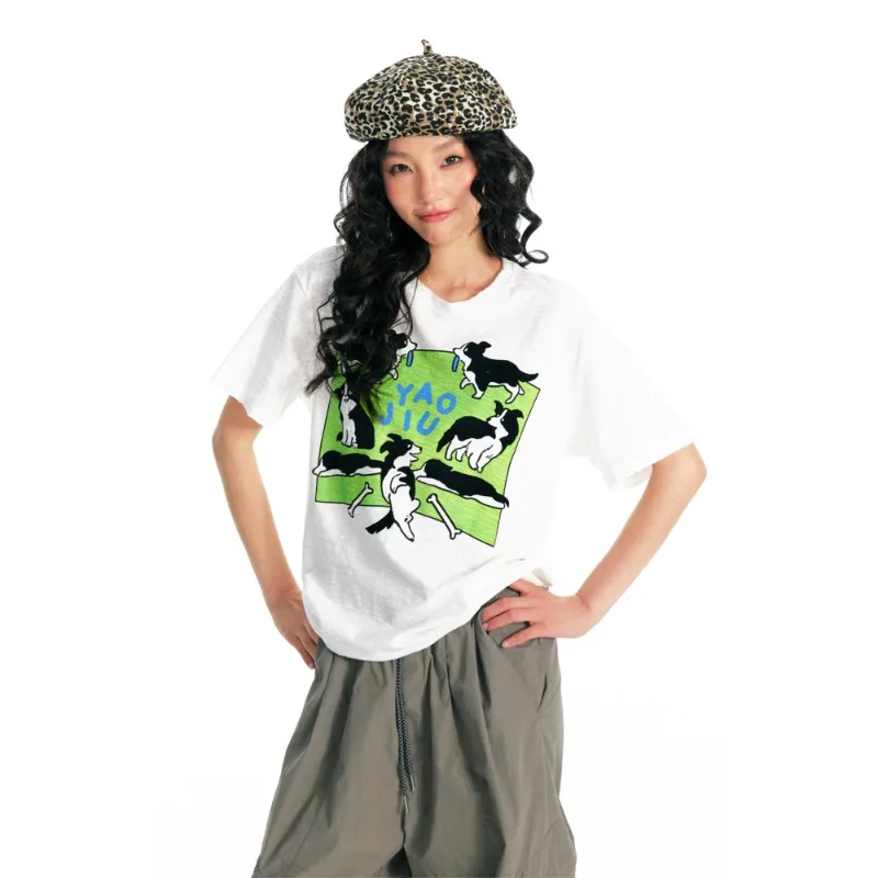 Новый бордер-колли собака граффити 3D печать с короткими рукавами пара универсальный дышащий быстросохнущий модный топ
Новый бордер-колли собака граффити 3D печать с короткими рукавами пара универсальный дышащий быстросохнущий модный топ