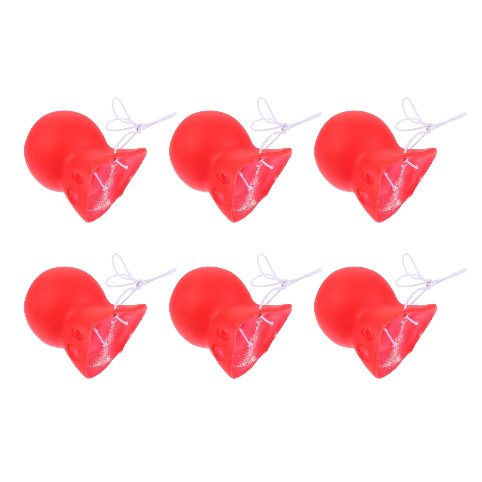 6pcs Squeaky Red Props Vinyl Material Cosplay Clown Clown Fake Nose Nose Party Accessory Toy Novelty
6pcs Squeaky Red Props Vinyl Material Cosplay Clown Clown Fake Nose Nose Party Accessory Toy Novelty