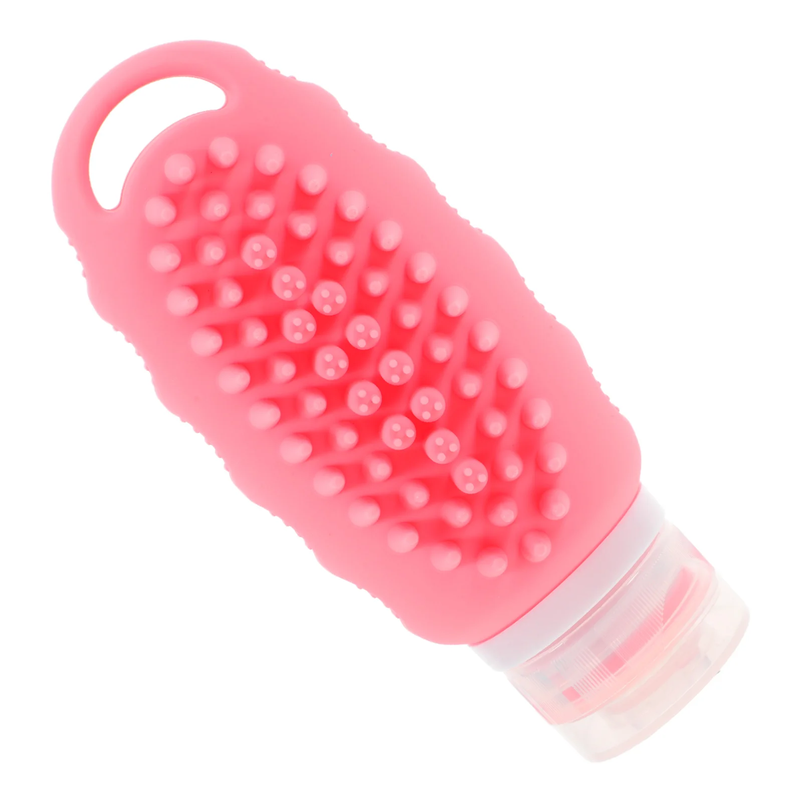 Bottled Shampoo Refillable Pink Silica Gel Reusable Travel Bottles for Toiletries 
Bottled Shampoo Refillable Pink Silica Gel Reusable Travel Bottles for Toiletries
