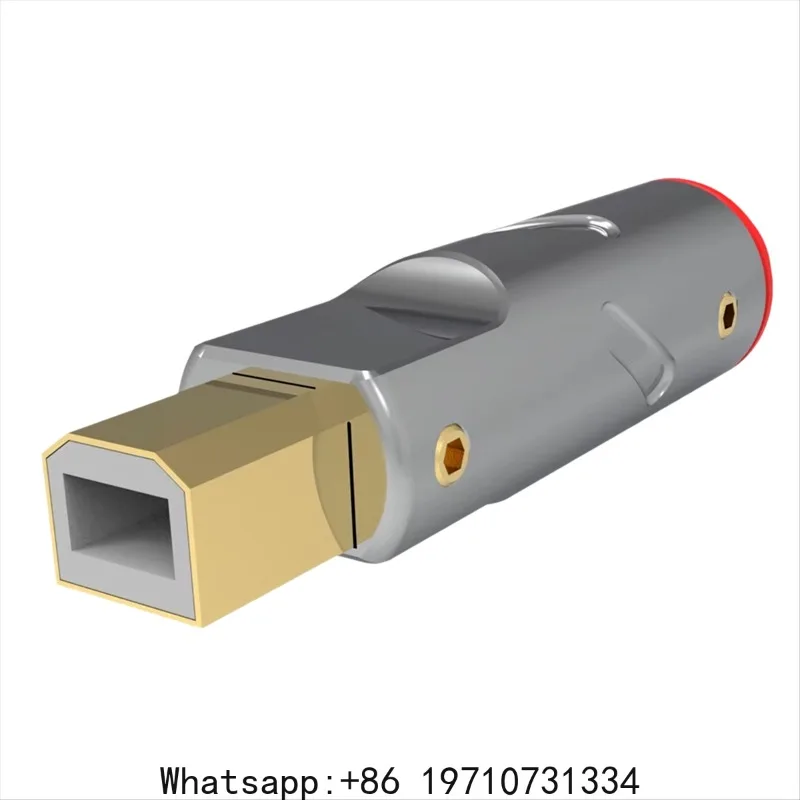 NEW HiFi Audio Decoder 24K Gold Plated USB Data Cable DIY Type A Type B USB AB USB 2.0 Connector Jack Tail Port Sockect B51
NEW HiFi Audio Decoder 24K Gold Plated USB Data Cable DIY Type A Type B USB AB USB 2.0 Connector Jack Tail Port Sockect B51