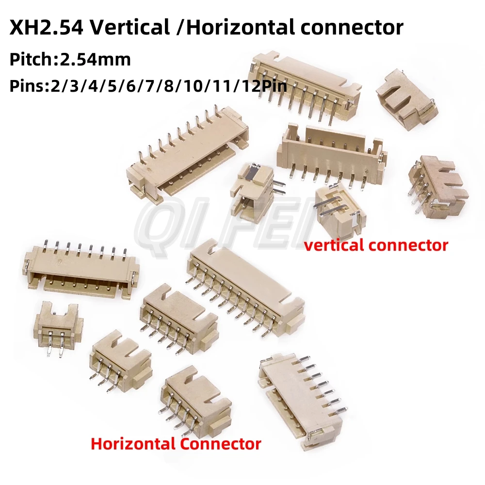 50pcs XH2.54 Connector XH 2.54 2P 3P 4P 5P 6P 7P 8P 9P 10 Pin 2.54mm Pitch SMT Vertical socket Horizontal socket JST Connector
50pcs XH2.54 Connector XH 2.54 2P 3P 4P 5P 6P 7P 8P 9P 10 Pin 2.54mm Pitch SMT Vertical socket Horizontal socket JST Connector