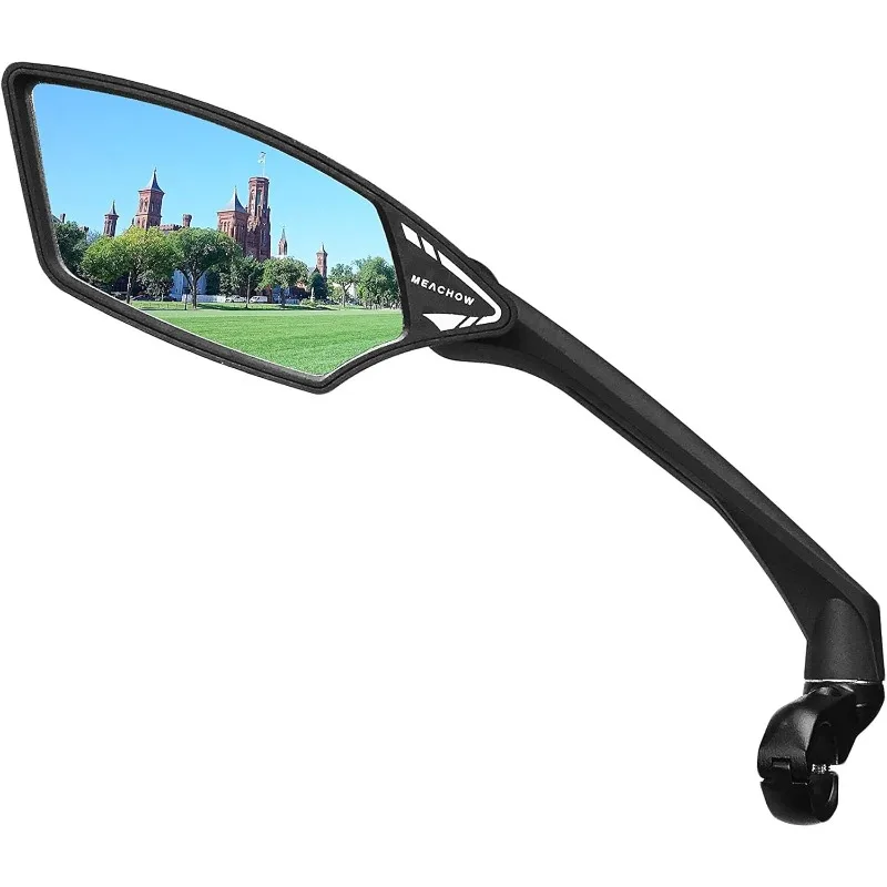 MEACHOW New Scratch Resistant Glass Lens,Handlebar Bike Mirror, Rotatable Safe Rearview Mirror, Bicycle Mirror
MEACHOW New Scratch Resistant Glass Lens,Handlebar Bike Mirror, Rotatable Safe Rearview Mirror, Bicycle Mirror