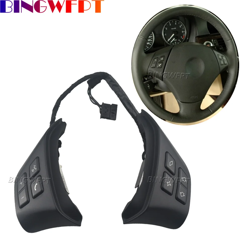 Steering Wheel Button For BMW 3 E90 E91 X1 E84 2005-2009 61316959894 6959894 Volume Telephone Adjust Control Switch
Steering Wheel Button For BMW 3 E90 E91 X1 E84 2005-2009 61316959894 6959894 Volume Telephone Adjust Control Switch