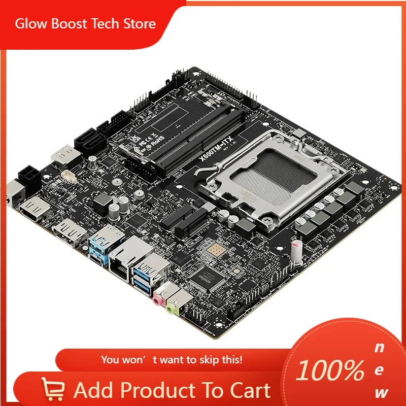 NYX600TM-ITX Motherboard 7/8 Seventh and Eighth Generation Ryzen Ultra-Thin Mini ITX Host All-in-One Motherboard
NYX600TM-ITX Motherboard 7/8 Seventh and Eighth Generation Ryzen Ultra-Thin Mini ITX Host All-in-One Motherboard
