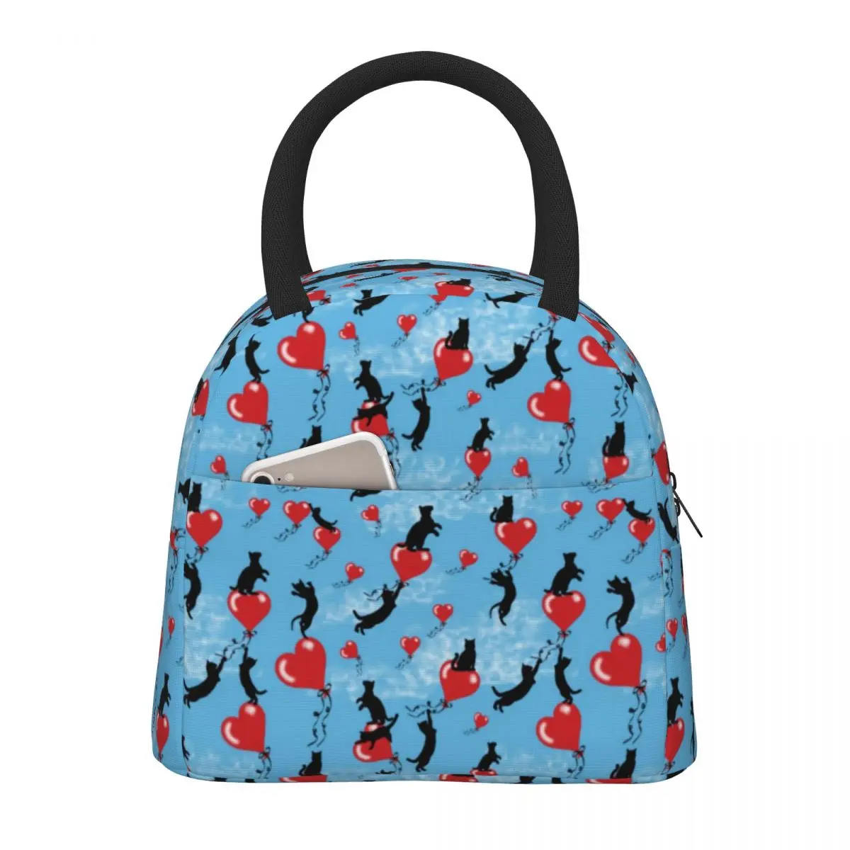 Flying Red Balloon Lunch Bag Black Cat Office Lunch Box Kawaii Graphic Tote Food Bags Oxford Portable Insulated Cooler Bag
Flying Red Balloon Lunch Bag Black Cat Office Lunch Box Kawaii Graphic Tote Food Bags Oxford Portable Insulated Cooler Bag