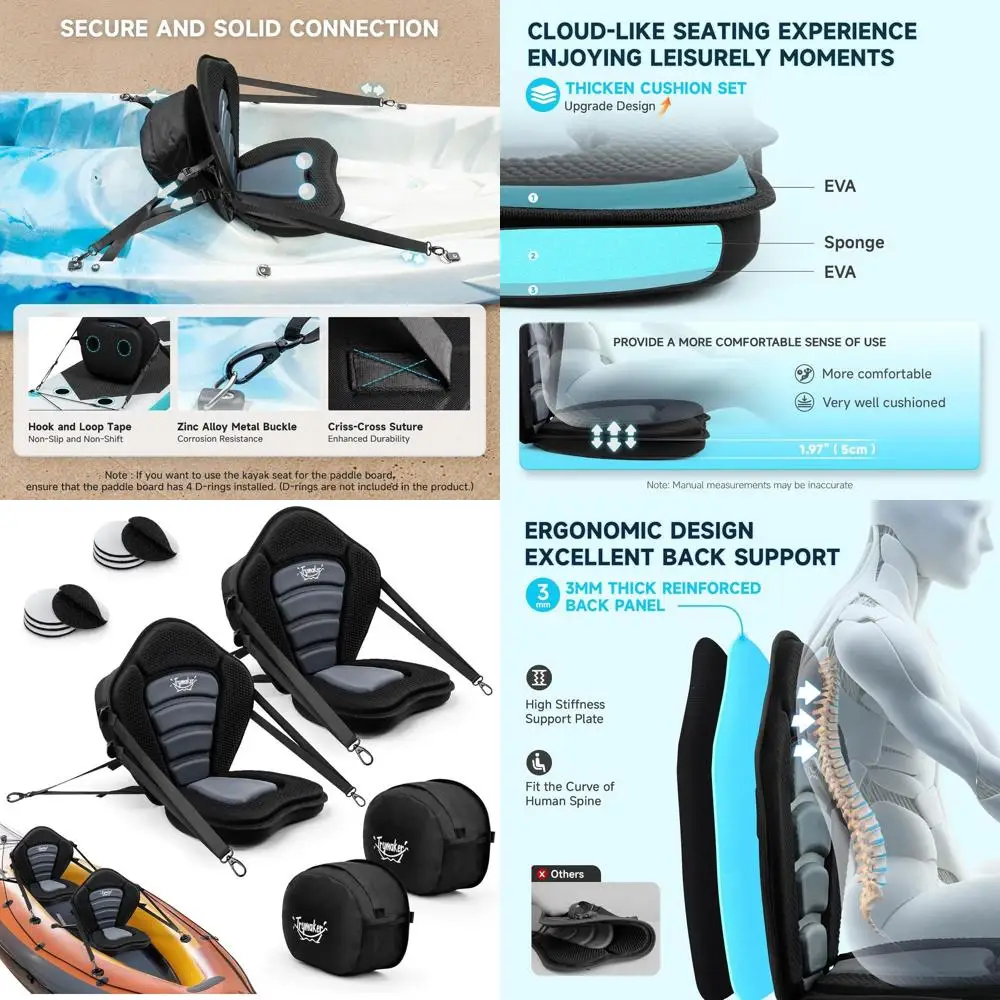Inflatable Paddle Board with Adjustable Seat for Comfortable Paddling
Inflatable Paddle Board with Adjustable Seat for Comfortable Paddling