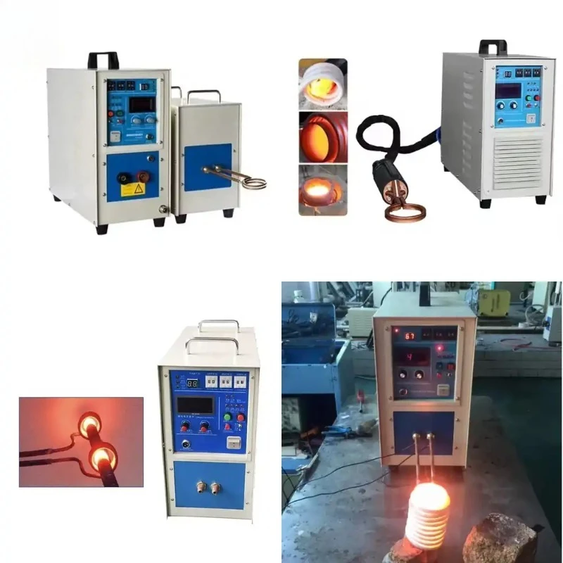 Industrial 15KW Induction Heater, Metal Forging Quenching Annealing Heating Machine
Industrial 15KW Induction Heater, Metal Forging Quenching Annealing Heating Machine