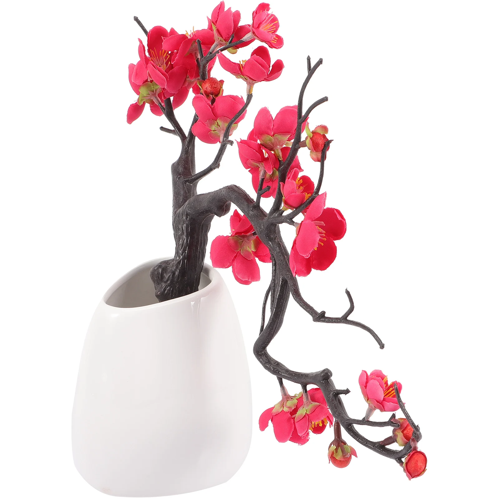 Artificial Plum Flowers Bonsai Fake Flowers Potted Plant Home Office String Of Turtles Plant DecorSmall Faux Plants Indoor
Artificial Plum Flowers Bonsai Fake Flowers Potted Plant Home Office String Of Turtles Plant DecorSmall Faux Plants Indoor