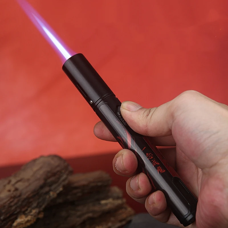 HONEST Pen Spray Gun Jet Butane Candle Lighter Metal Gas Kitchen Welding Torch Turbo Windproof Cigar Pipe Lighter Gadgets Men
HONEST Pen Spray Gun Jet Butane Candle Lighter Metal Gas Kitchen Welding Torch Turbo Windproof Cigar Pipe Lighter Gadgets Men