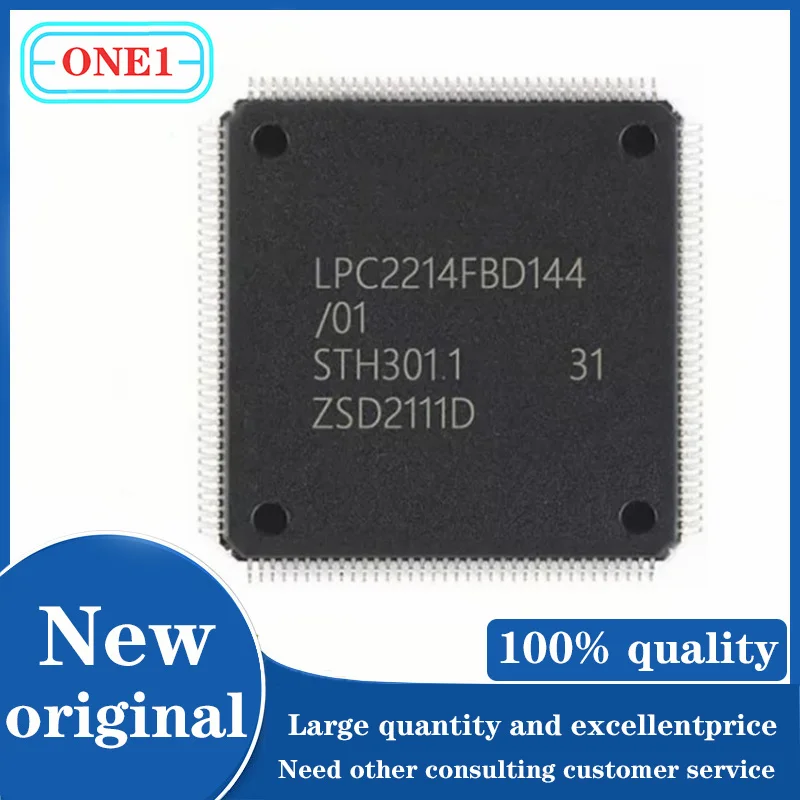 1 шт./Лот Новый оригинальный LPC2214FBD144 LPC2214FBD144/01 LPC2214FBD144/01,5 IC MCU 16/32B 128KB FLSH 144LQFP
1 шт./Лот Новый оригинальный LPC2214FBD144 LPC2214FBD144/01 LPC2214FBD144/01,5 IC MCU 16/32B 128KB FLSH 144LQFP