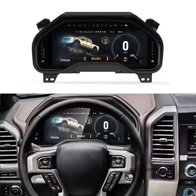 12.3 Inch LCD Digital Dashboard Cluster for Ford Raptor F150 2015-2020 Virtual Instrument Panel Speedometer Virtual Cockpit
12.3 Inch LCD Digital Dashboard Cluster for Ford Raptor F150 2015-2020 Virtual Instrument Panel Speedometer Virtual Cockpit